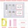 lucky one Lash lift kit eyelash perm kit with tint,Professional Eyelash Curling Lash Extension Set,Semi-Permanent Curling Perming Wave Suitable For Salon(Glue Upgraded Version.
