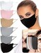 Karizma Face Wardrobe Cloth Face Mask for Women Pack. 6 Buttery Soft Face Masks Washable Fabric with Adjustable Ear Loops.
