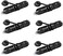 YIOVVOM RJ45 Waterproof Connector, Female to Female, Panel Mount, 8P8C,CAT 6, CAT 5, CAT 5E, M20 IP67 Ethernet LAN Cable Coupler Outdoor Adapter Weatherproof Connection (6-Pack.