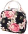 EurCross Work Lunch Bag for Women and Lidies,Trendy and Practical Floral Canvas Compact Lunch Tote Bento Box Bag.