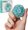 Speks Geode Sphere Magnetic Fidget Toy for AdultsQuiet Adult Sensory Toy for Stress ReliefAnxiety, Easter Basket StufferTop Gadget Gift IdeaAqua, 12-Piece Set.