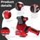 QILIMA 3 Inch Wide Packing Tape Dispenser Gun Seal Packing for Use Tape Dispenser Gun for Shipping, Moving, Carton and Box Sealing-Red.