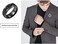 yfstyle Stainless Steel Ring Set (4pcs Band, Men's Wedding Rings, Cool Spinner Rings, Black, Silver, Gold, Blue, 8mm Width, Unisex.