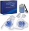 ZQuiet Flex-Fit Earplugs, Noise Reduction Earplugs for Sleep, Work, ConcertsTravel, Includes 2 Sizes, Premium Gift BoxStorage Case.