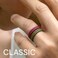 ROQ Silicone Rubber Wedding Ring for Women, Thin Stackable Braided Flame LeavesDome, Rubber Silicone Wedding Band, Anniversary Rings, Promise Ring, 4/5. 5mm Wide 2mm Thick, 8 Pack, Bordeaux, Dark.