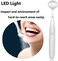 ffresiss Dental Mirror with Light,Teeth Inspection LED Mirror,Anti-Fog Mouth Mirror,Dentist Oral Care Tool.