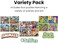 MasterPieces Kids 4-Pack Jigsaw Puzzle Set - World of Animals Collection - 100 Pieces Each - 8"x10".