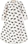 Hudson Baby Unisex Baby Premium Quilted Long Sleeve Sleeping Bag and Wearable Blanket Wearable Blanket, Moose, 18-24 Months.
