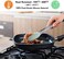 Hotec Premium Stainless Steel Locking Kitchen Tongs with Silicon Tips for Cooking and Food, Set of 2-9'' and 12'' Mint Green.