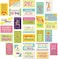 Youngever 300 Pack Motivational Quote Cards, 100 Unique Inspirational Designs Cards, Business Card Sized Encouragement Cards, Gifts for Employees, Thinking of You Gifts, Appreciation Cards.