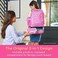 حقيبة ظهر Bentgo Kids Prints 2 في 1 معزولة حرارياً لحقيبة الغداء.