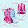 حقيبة ظهر Bentgo Kids Prints 2 في 1 معزولة حرارياً لحقيبة الغداء.