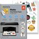 HOMSTO Vinyl Sticker Paper, Matte Printable Sticker Paper for Inkjet Printer, Quick Drying, Water Resistant, Scratch Resistant, Sticks to Most Surfaces, 8. 5 x 11 Inches, 20 Sheets.