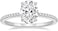 EAMTI 3CT 925 Sterling Silver Engagement Rings Oval Cut Cubic Zirconia CZ Wedding Promise Rings for Her Stunning Wedding Bands for Women Size 3-11.
