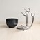 JEQUIL&amp;CORENVEO JEQUILCORENVEO Deluxe Razor and Shaving Brush Stand with Bowl, 2 Pcs Razor and Brush Holder Set for Shaving Brush and Straight Razors, Barber Razors, Safety Razors.