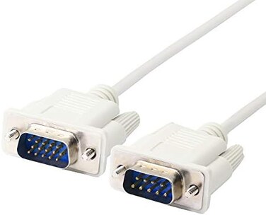 YOUCHENG 4. 5Feet DB 9 Pin Male to VGA 15 Pin Male Adapter Cable, RS232 to VGA Conversion Cable, YOUCHENG， for Computer,Printers, Scanners&hellip;.
