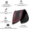 YANWEN Anti-Dust Trim Mats Fit for 2015-2020 Dodge Challenger, Custom Interior Shifter Liner for Cup Holder Insert, Door Pocket, Center Console(11pcs, Red.