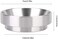 Agatige 58mm Espresso Dosing Funnel, Magnetic Aluminum Alloy Coffee Powder Dosing Ring Coffee Machine Accessories, Silver.