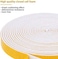 Futuwi Door Weather Stripping-2 Rolls, 1/4 Inch Wide X 1/16 Inch Thick Total 26 Feet Long, Adhesive Soundproof Foam Seal Tape for Windows and Doors(13ft x 2 Rolls.
