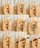 Fanpei 17pcs 14G Stainless Steel Long Industrial Barbell Earrings Cartilage Helix Conch Body Piercing Jewelry, Metal, agate,.