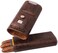 AMANCY Luxury 3 Holder Classy Black Brown Crocodile Pattern Leather Cigar Humidor Case Set with Lighter and Cutter - Great Cigar Gift Kit for men.