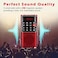PRUNUS J-328 Mini Portable Pocket FM Radio MP3 Walkman Radio with Recorder, Lock Key, SD Card Player, Rechargeable Battery Operated(NO AMRed.