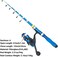 Kilitn Kids Fishing Rod, 1. 5M 61Inch 4. 92Ft Portable Telescopic Fishing Pole and Reel Combos and String with Fishing Line Full Kits, Youth Fishing Pole Fishing Gear for Kids, Boys, Girls, and Adults