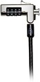 Kensington Slim Combination Laptop Lock for Ultra-thin Laptops, Security Computer Lock Cable, T-Bar Standard Slot for HP Lenovo Asus Acer, Resettable 4-wheel Number Code with 6 Foot Cable, K60600WW.