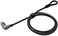 Kensington Slim Combination Laptop Lock for Ultra-thin Laptops, Security Computer Lock Cable, T-Bar Standard Slot for HP Lenovo Asus Acer, Resettable 4-wheel Number Code with 6 Foot Cable, K60600WW.