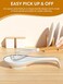 NJCharms Ceramic Spoon Rest for Stove Top, Porcelain Spoon Holder, Large Utensil Rest for Kitchen Counter, Spoon Rest for Spoon, Ladle, Spatula, Modern Farmhouse Kitchen Decor, 1 Pc.