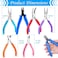 Acejoz Jewelry Pliers, 6pcs Jewelry Making Tools Kit Includs Needle Round Nose Pliers, Wire Cutters, Crimping Pliers, Bent Nose Pliers, End Nippers for Beading Craft.