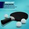 Senston Table Tennis Rackets Set, Professional Table Tennis Racket with 3 Balls, Composite Rubber Ping Pong Paddle Set.