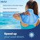 REVIX Ice Pack for Neck and Shoulders Upper Back Pain Relief, Large Neck Ice Pack Wrap with Soft Plush Lining, Reusable Gel Cold Compress for Rotator Cuff Injuries, Swelling.