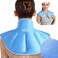 REVIX Ice Pack for Neck and Shoulders Upper Back Pain Relief, Large Neck Ice Pack Wrap with Soft Plush Lining, Reusable Gel Cold Compress for Rotator Cuff Injuries, Swelling.