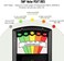 color tree Portable LED EMF Electromagnetic Field Ghost Hunting Detector Paranormal Equipment Tester 50Hz-20000Hz Black.