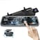 Jansite 10'' Mirror Dash Cam Night Vision 1080P FHD Full Touch Screen Front and Rear View Backup Camera for Cars Loop Recording Streaming Media 170Wide Angle Parking Assistance with 10 Meters Cable.