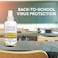 SkinSmart Antimicrobial Facial Cleanser Spray to Remove Viruses and Bacteria Around Eyes, Nose and Mouth, Fight Maskne, 8 oz Spray Non-Irritating Hypochlorous Spray.