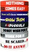 RUANJAI 12-Pack Motivational Wristband Rubber Silicone with Inspirational Messages - Unisex Adult Size Bracelets Women Men Teens.