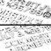 Lamoutor 43Pcs Car Emblem Letters Sticker DIY 3D Chrome Number Symbol Badge Decal.