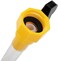 Camco 40004 RV Gravity Water Fill Adapter with Shut Off Valve and Clip - Allows for Quick Filling of Your RV's Gravity Water Fill - Adapter Fits Standard Drinking Water Hoses.
