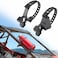 Kemimoto UTV Fire Extinguisher Holder, Adjustable Quick Release Roll Bar Fire Extinguisher Mount compatible with Polaris RZR Can Am X3 compatible with Kawasaki Teryx.