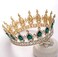 FORSEVEN Queen Crown Rhinestone Wedding Crowns and Tiaras for Women Costume Party Hair Accessories Princess Birthday Crown Crystal Bridal Crown.