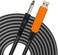 YESPURE USB Guitar Cable 10Ft, USB Guitar Interface Male to 6. 35mm 1/4 inch Gold-Plated TS Mono Plug,Recording Cable Compatible with PC, Mac, Xbox, PS4, PS3,PS2.