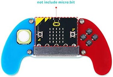 EF ELECFREAKS microbit Game Joystick Wireless Control Handle Micro:bit STEAM Education DIY Graphical Programming Controller(Without Micro:bit.