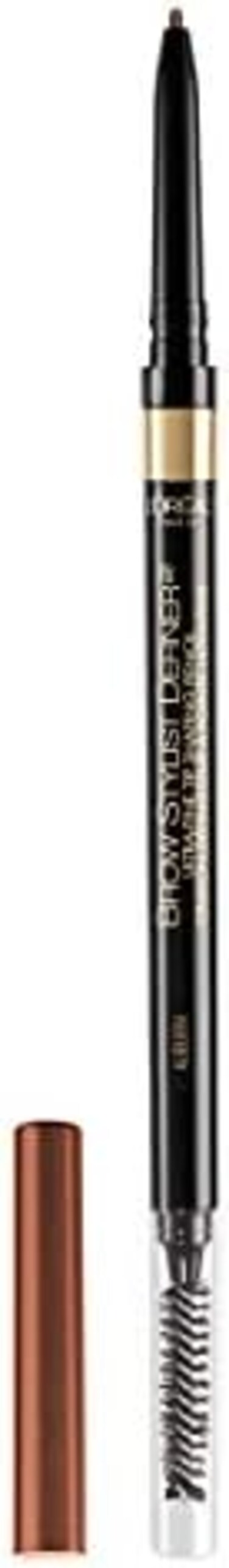 L&rsquo;Or&eacute;al Paris Makeup Brow Stylist Definer Waterproof Eyebrow Pencil, Ultra-Fine Mechanical Pencil, Draws Tiny Brow Hairs and Fills in Sparse Areas and Gaps, Auburn, 0. 003 Oz.