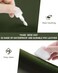 YSAGi Non-Slip Desk Pad,Mouse Pad,Waterproof PVC Leather Desk Table Protector,Ultra Thin Large Desk Blotter, Easy Clean Laptop Desk Writing Mat for Office Work/Home/Decor(Olive Green, 31. 5" x 15. 7".