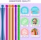 BunMo Stretchy Strings - StimulatingAddictive Fidget Toys for Kids - Hours of Fun - Non-Mouthable Toy 3- Super Sensory 6 Pack.