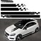 Skdorpfm RoJuicy 5 Pieces Vinyl Car Side Stickers Decorative Auto Body Racing Sports Decals Car Truck DIY Decal Stripes Vinyl Sticker Accessories 1-2 Days Delivered.