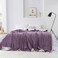 NANPIPER Couch Blanket Reversible Sherpa Flannel Blanket Ultra-Soft Plush Warm Fleece Microfiber (60"x80",Cassis Purple.