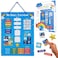 Simply Magic Kids Calendar 2023 - My First Daily Magnetic Calendar for Kids, All About Today Board, Days of The Week Calendar for Kids - Preschool Classroom Calendar for Wall, Circle Time Calendar.